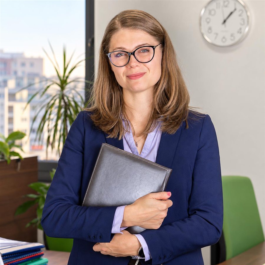mgr inż. Agata Skwarek — projektant, BIPROWOD-Warszawa